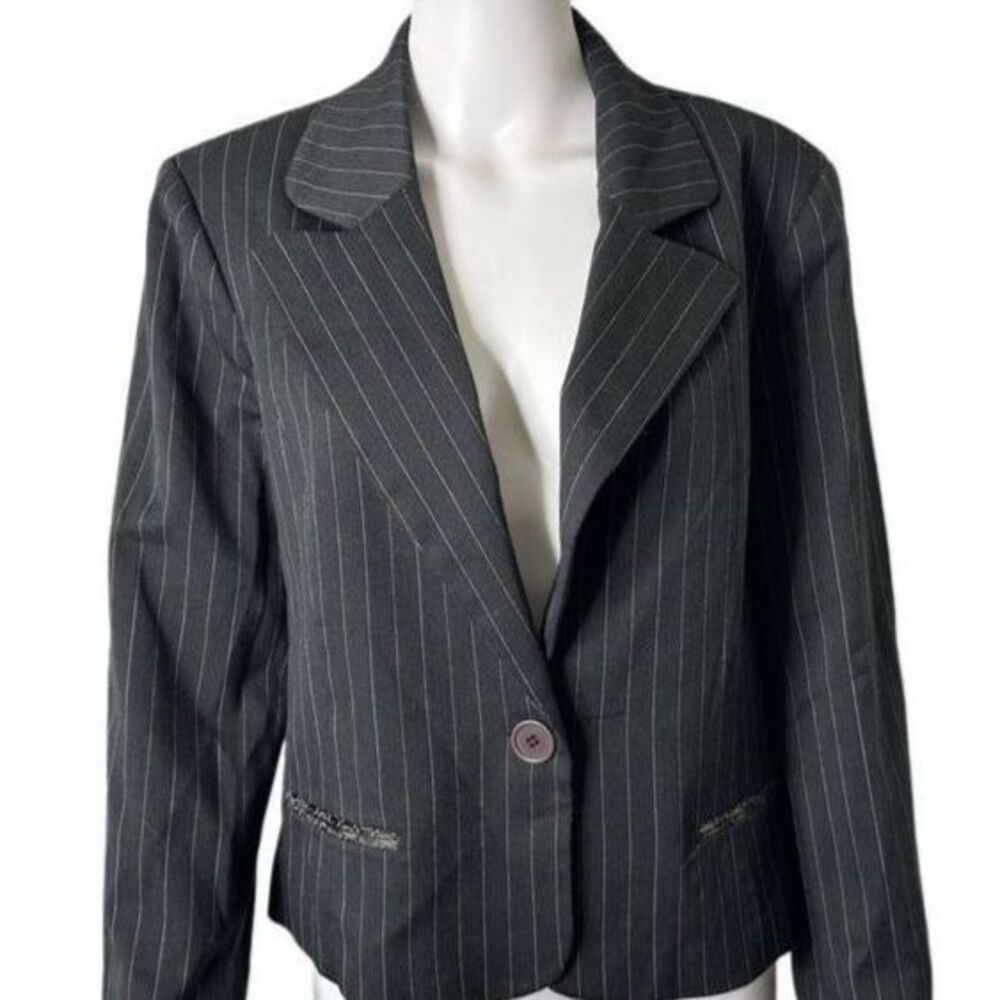 Vintage Uniform John Paul Richard Blazer Women's 12 Dark Academia Office Jacket